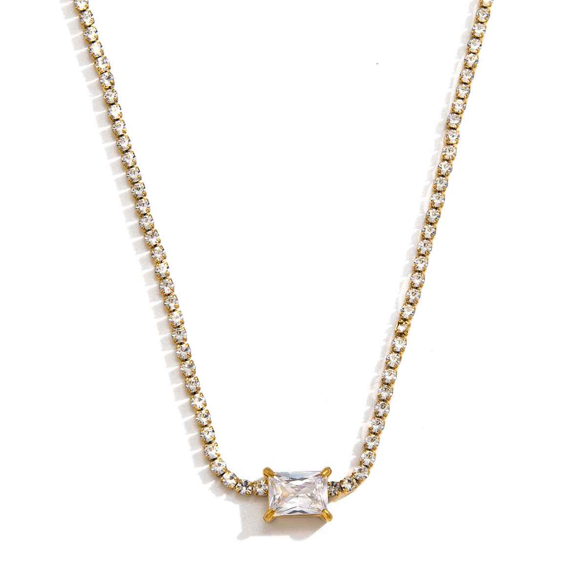 Stainless Steel Cross Necklace