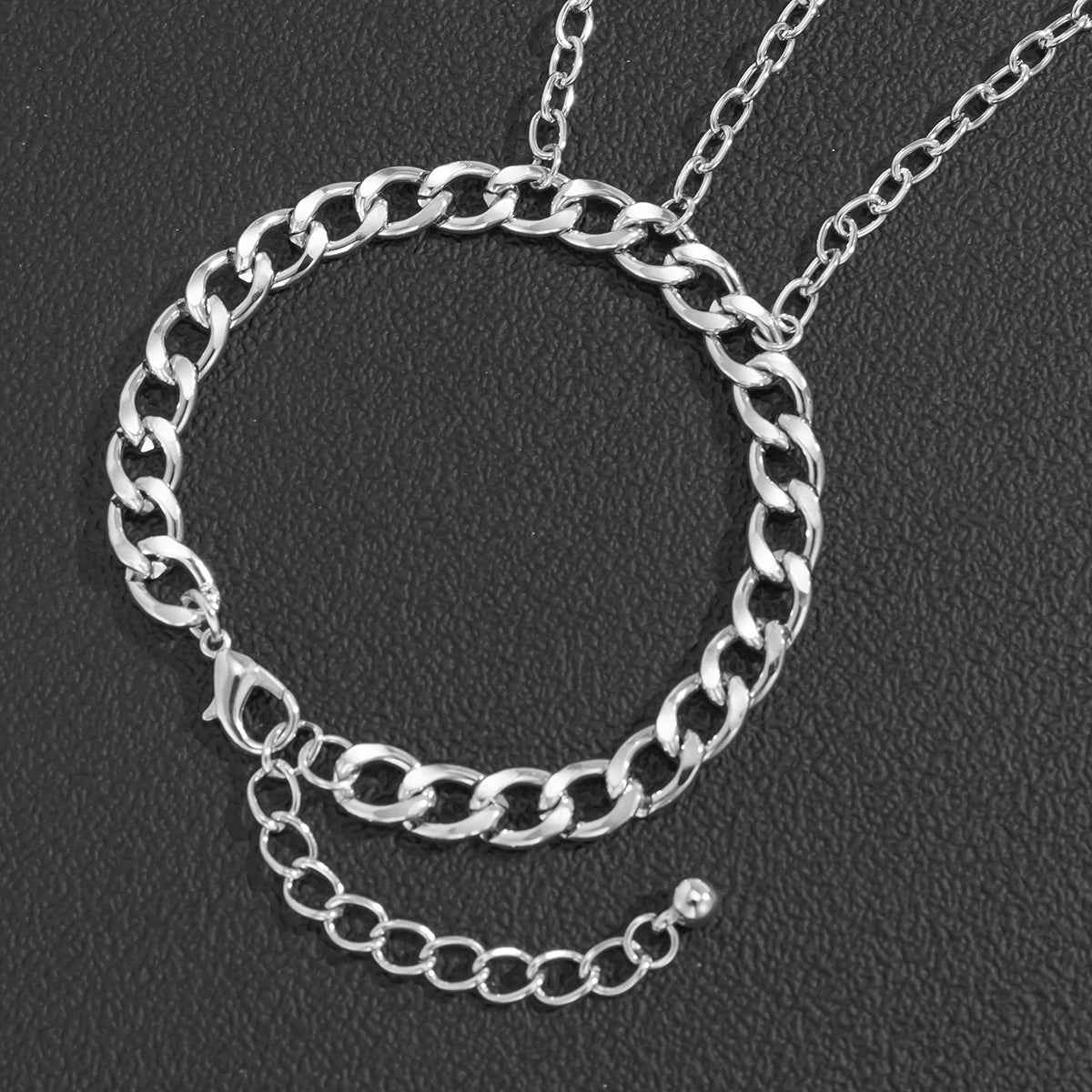 Fashion Chain Link Hip Hop Ring | Geometric Statement Ring for Everyone