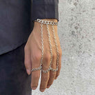 Fashion Chain Link Hip Hop Ring | Geometric Statement Ring for Everyone